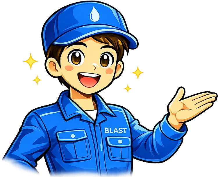 BLAST公式キャラクターブラストくん